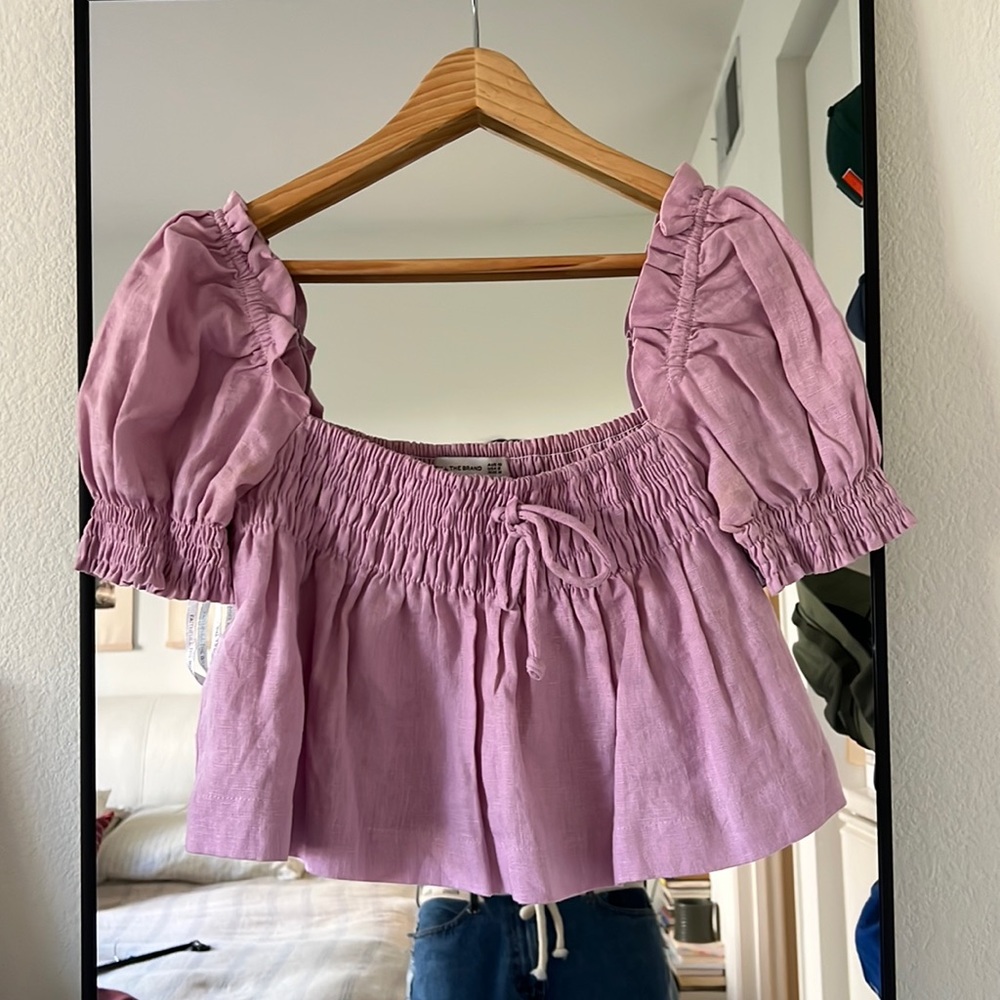 COPY - Faithful the Brand Linen Top